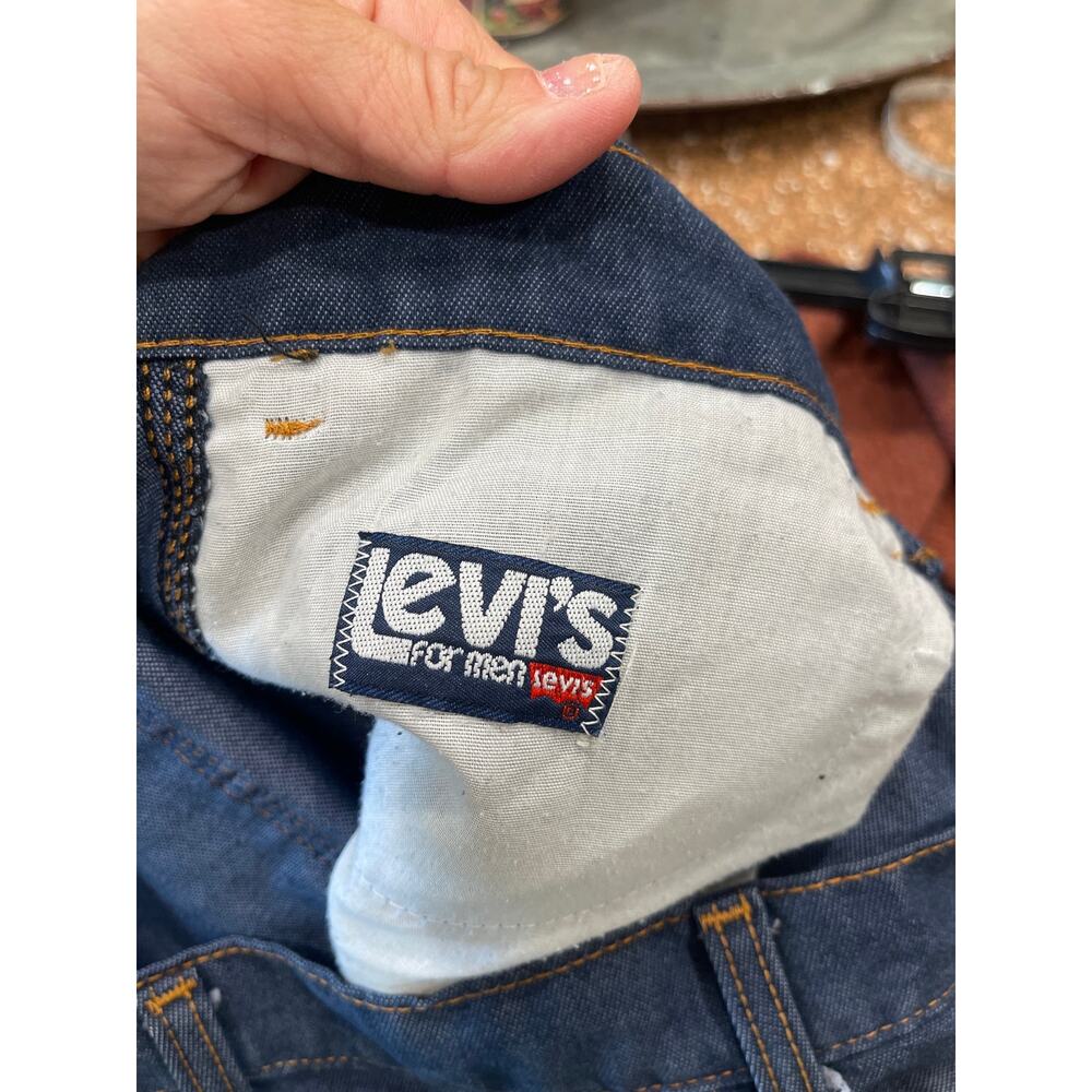 Vintage orange label Levi’s Chreist denim pants men’s size 34 - Picture 5 of 6